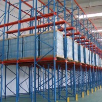 Steel Display Shelves FIFO Storage Rack