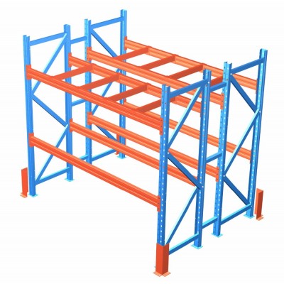 Heavy duty warehouse storage racking steel pallet rack