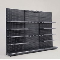 cold rolled steel powder coating 100kg per shelf gondola rack supermarket shelf