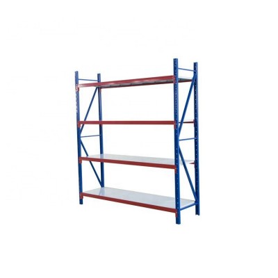 4 Layers Metal Materials Light Duty Rack Warehouse Storage Racks