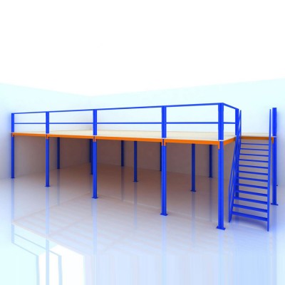 Industrial Customized Steel structure racks supported multi-tier loft Mezzanine Floor platform racking