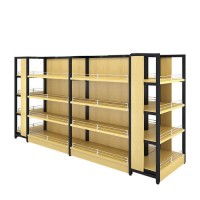 Customized Supermarket Medicine Wooden Display Shelves for direct sales